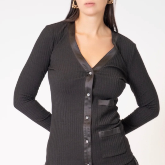 *SILVER Area Stars Cardigan - Picture 1 of 5